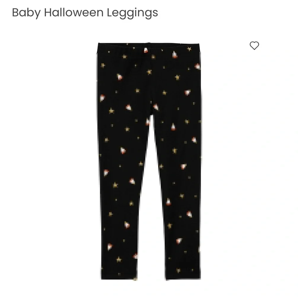 Carter’s Girl Black Halloween Leggings